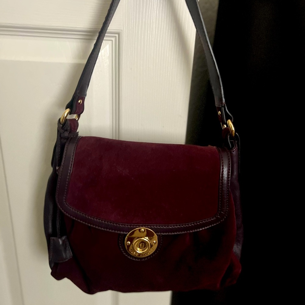 Marc Jacobs purple handbag